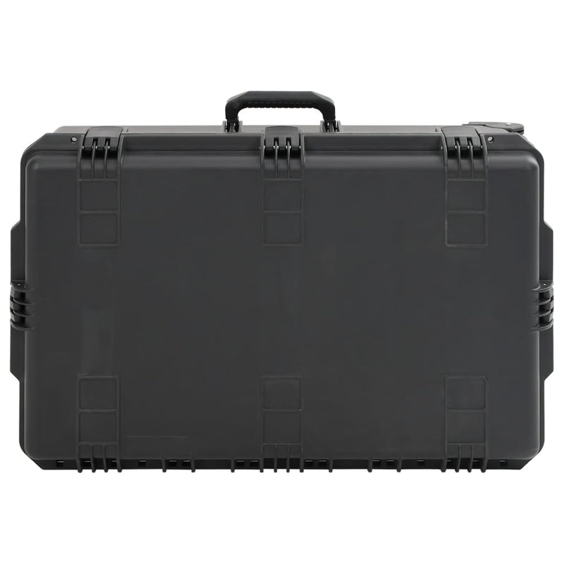 Afbeelding laden in galerijviewer, Vidaxl flightcase draagbaar 79,5x51,5x30,5 cm pp zwart
