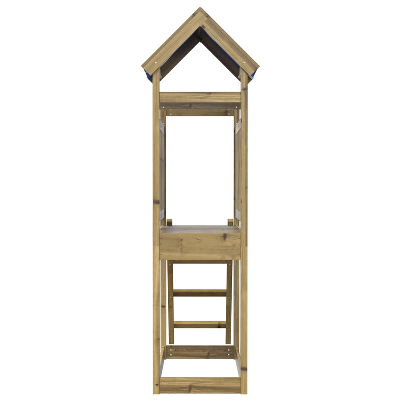 Afbeelding laden in galerijviewer, Vidaxl speeltoren ladder 110,5x52,5x215 cm geïmpregneerd grenenhout