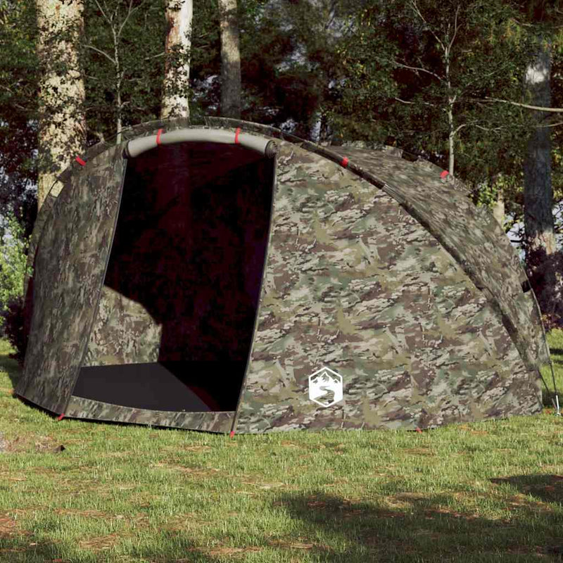 Afbeelding laden in galerijviewer, Vidaxl vistent 5-persoons waterdicht camouflage