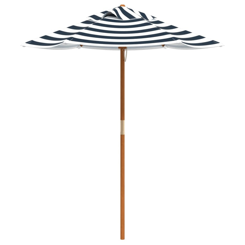 Afbeelding laden in galerijviewer, Vidaxl parasol voor kinderen met houten paal ø120x140 cm