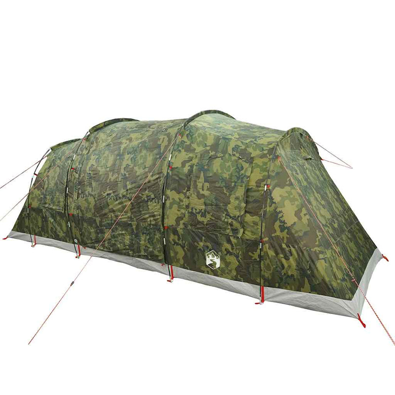 Afbeelding laden in galerijviewer, Vidaxl tunneltent 6-persoons waterdicht camouflage