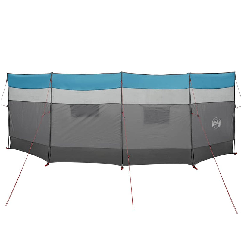 Afbeelding laden in galerijviewer, Vidaxl windscherm camping waterdicht 510x153 cm blauw
