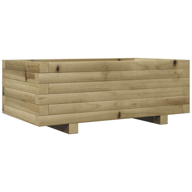 Afbeelding laden in galerijviewer, Vidaxl plantenbak 70x40x26,5 cm geïmpregneerd grenenhout