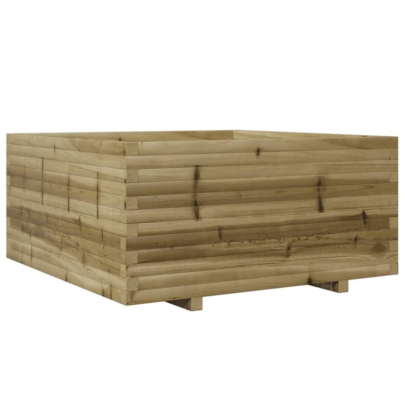 Afbeelding laden in galerijviewer, VidaXL Plantenbak 100x100x49,5 cm geïmpregneerd grenenhout