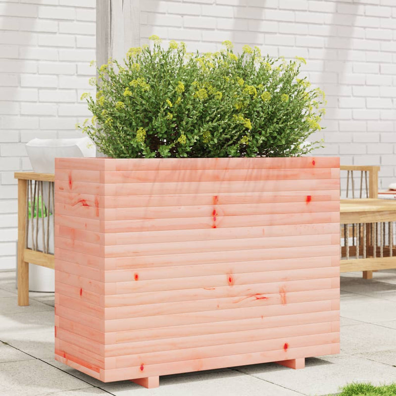 Afbeelding laden in galerijviewer, VidaXL Plantenbak 90x40x72,5 cm massief douglashout
