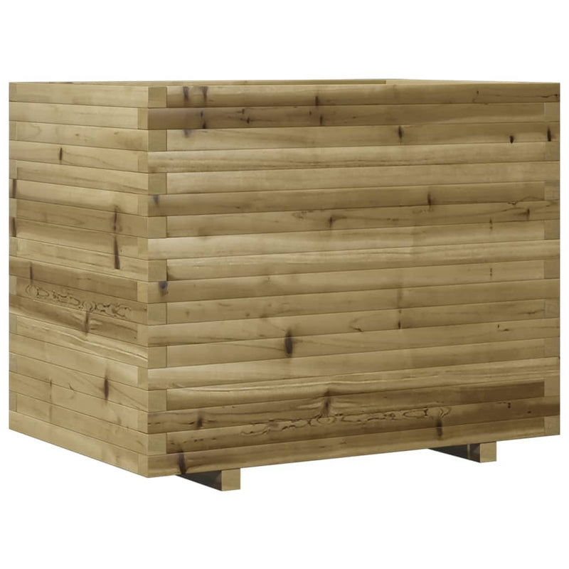 Afbeelding laden in galerijviewer, VidaXL Plantenbak 90x60x72,5 cm geïmpregneerd grenenhout