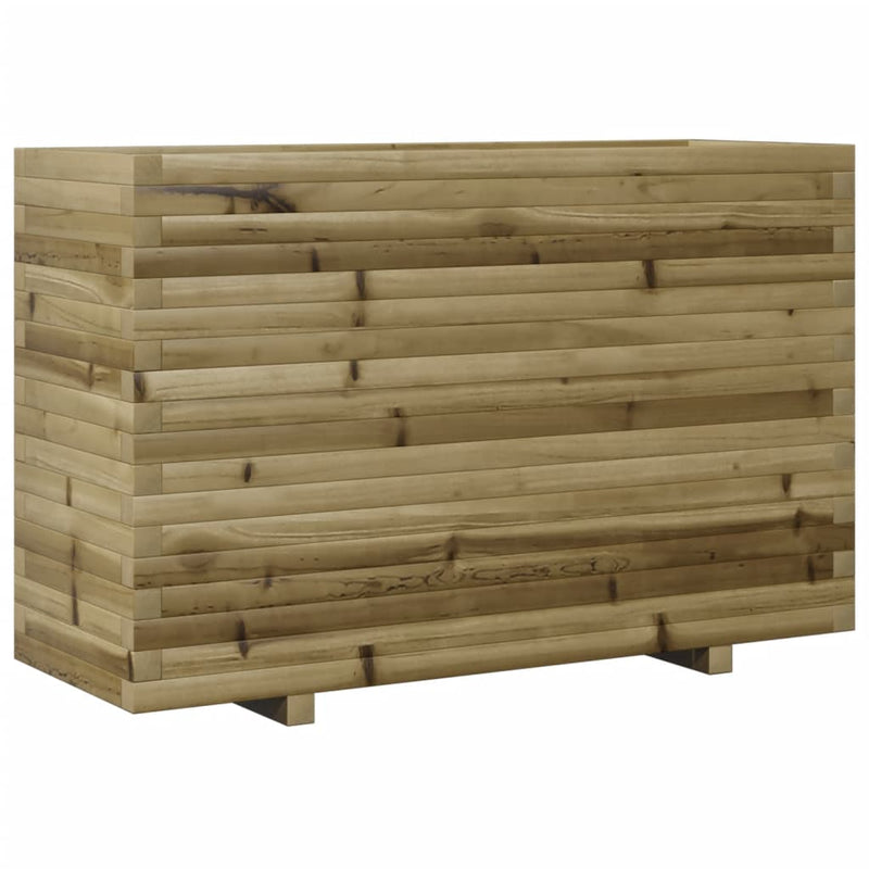 Afbeelding laden in galerijviewer, VidaXL Plantenbak 110x40x72 cm geïmpregneerd grenenhout