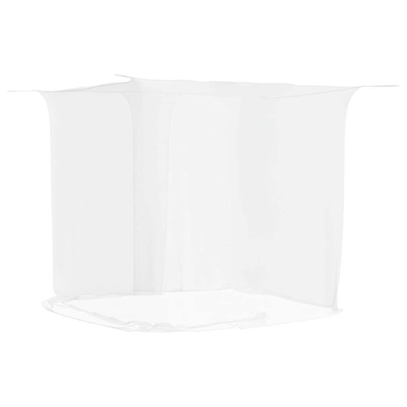 Afbeelding laden in galerijviewer, Vidaxl hangende klamboe 156 gaas 220x100x150 cm wit