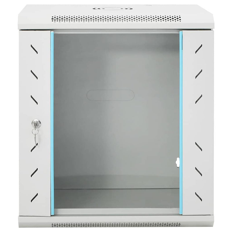 Afbeelding laden in galerijviewer, Vidaxl netwerkkast wandgemonteerd 12u 19 ip20 53x40x60 cm