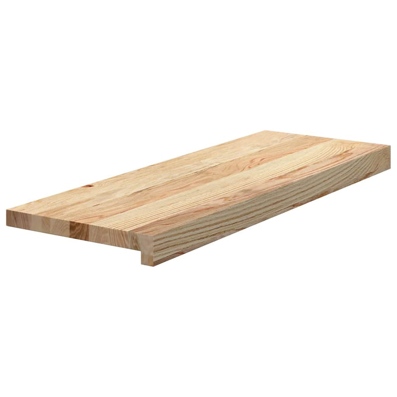 Afbeelding laden in galerijviewer, Vidaxl traptreden 4 st 70x25x2 cm onbehandeld massief eikenhout