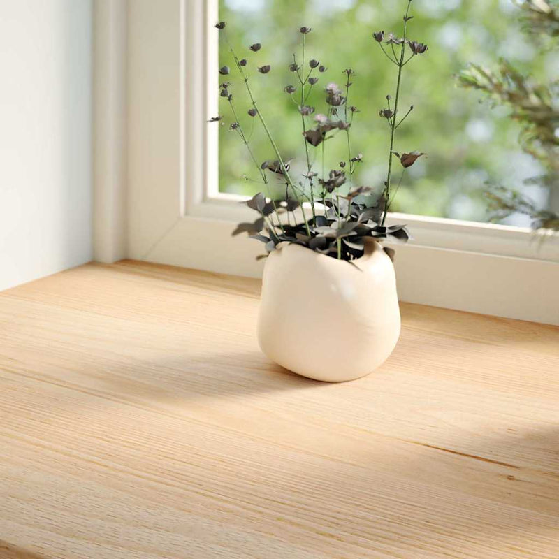 Afbeelding laden in galerijviewer, Vidaxl vensterbanken 2 st onbehandeld 100x15x2 cm massief eikenhout