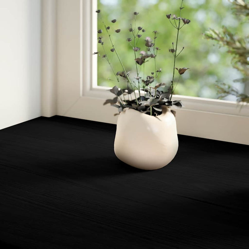 Afbeelding laden in galerijviewer, Vidaxl vensterbanken 2 st 80x15x2 cm massief eikenhout donkerbruin
