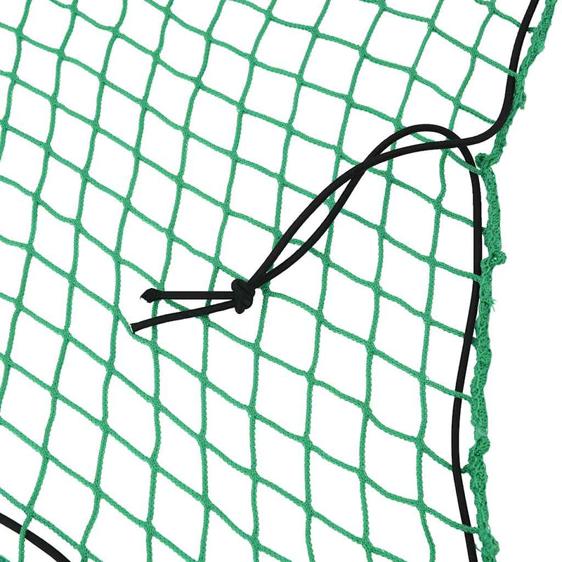 Afbeelding laden in galerijviewer, Vidaxl aanhangwagennet elastisch touw 5x3 m polypropeen groen