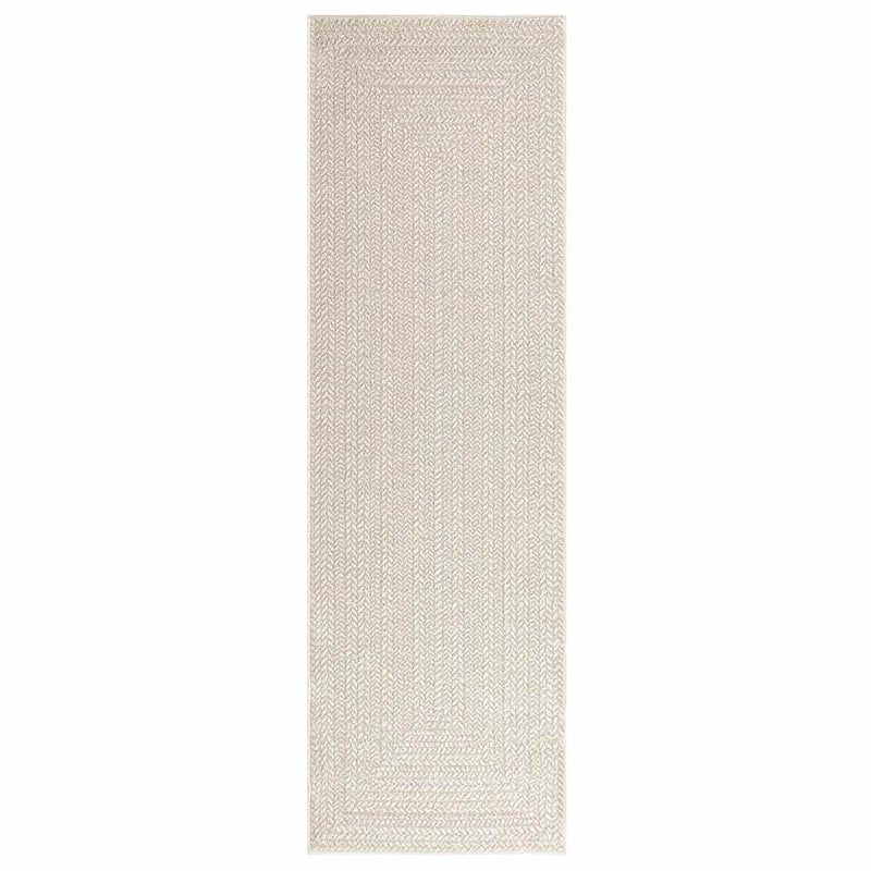 Afbeelding laden in galerijviewer, Vidaxl vloerkleed zizur room binnen en buiten 80x250 cm jute look