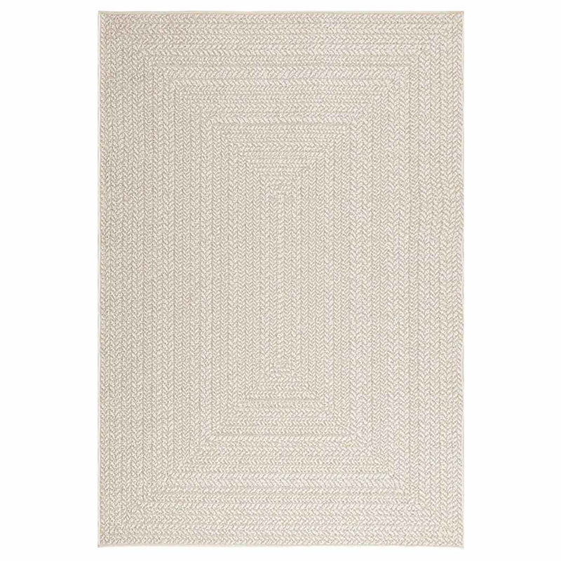 Afbeelding laden in galerijviewer, Vidaxl vloerkleed zizur room binnen en buiten 140x200 cm jute look