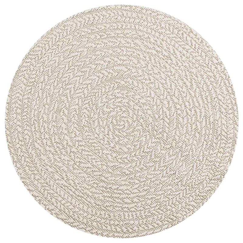 Afbeelding laden in galerijviewer, Vidaxl vloerkleed zizur crème binnen en buiten ø 90 cm jute look