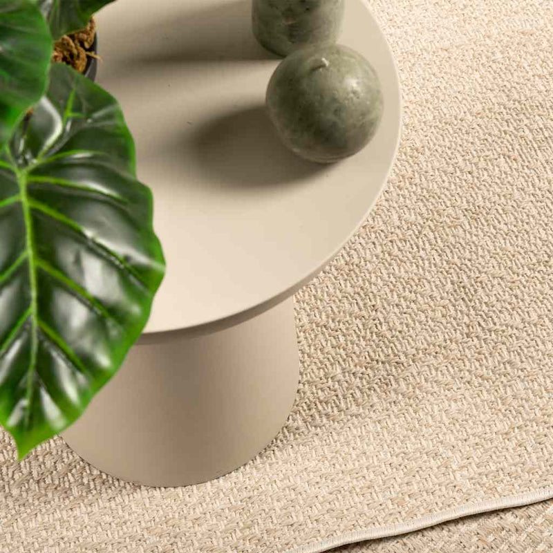 Afbeelding laden in galerijviewer, Vidaxl vloerkleed zizur beige binnen en buiten 80x150 cm jute look