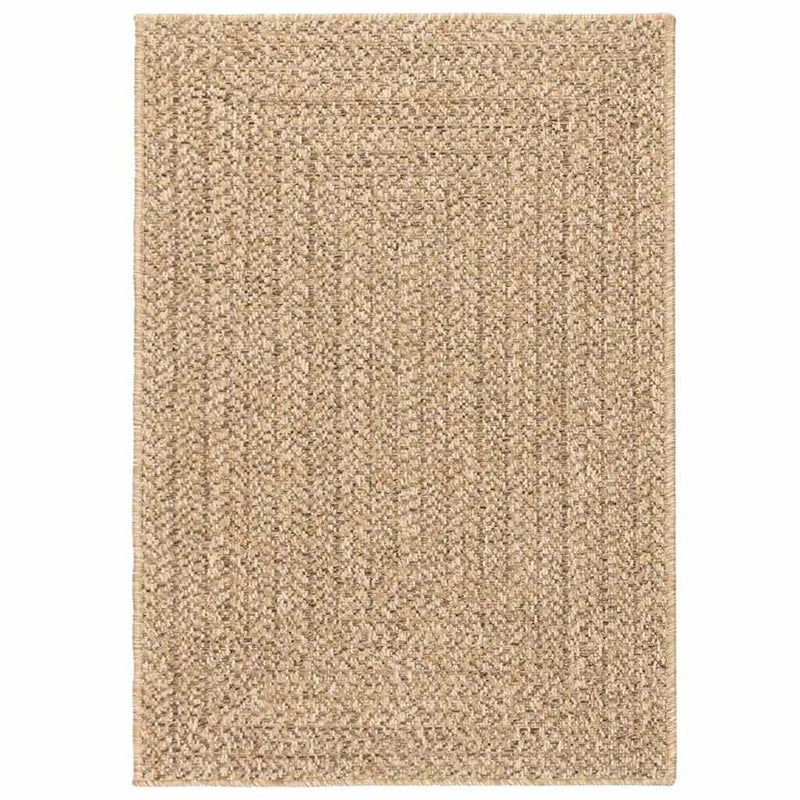 Afbeelding laden in galerijviewer, Vidaxl vloerkleed zizur beige binnen en buiten 120x170 cm jute look