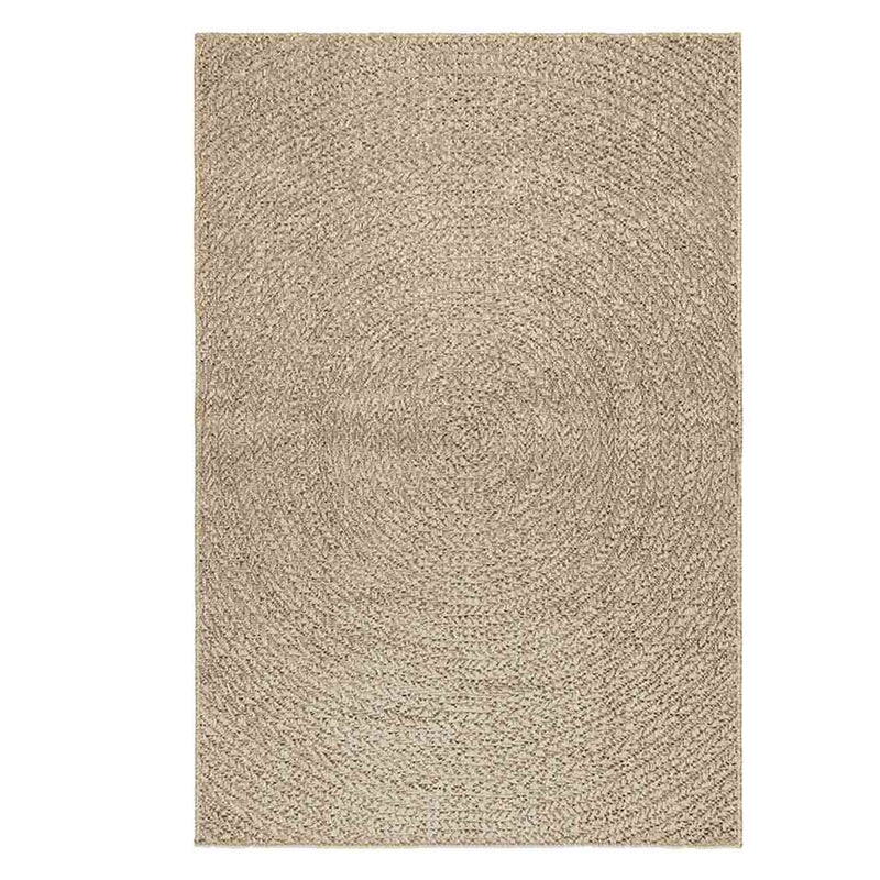 Afbeelding laden in galerijviewer, Vidaxl vloerkleed zizur beige binnen en buiten 120x170 cm jute look