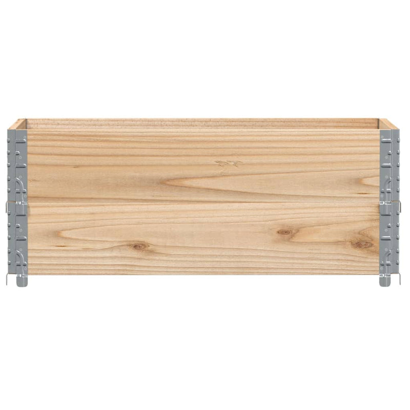 Afbeelding laden in galerijviewer, Vidaxl plantenbak 100x50 cm massief grenenhout