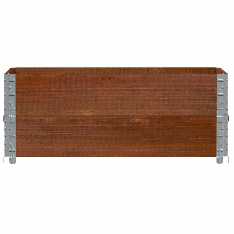 Afbeelding laden in galerijviewer, Vidaxl plantenbak 100x50 cm massief grenenhout bruin