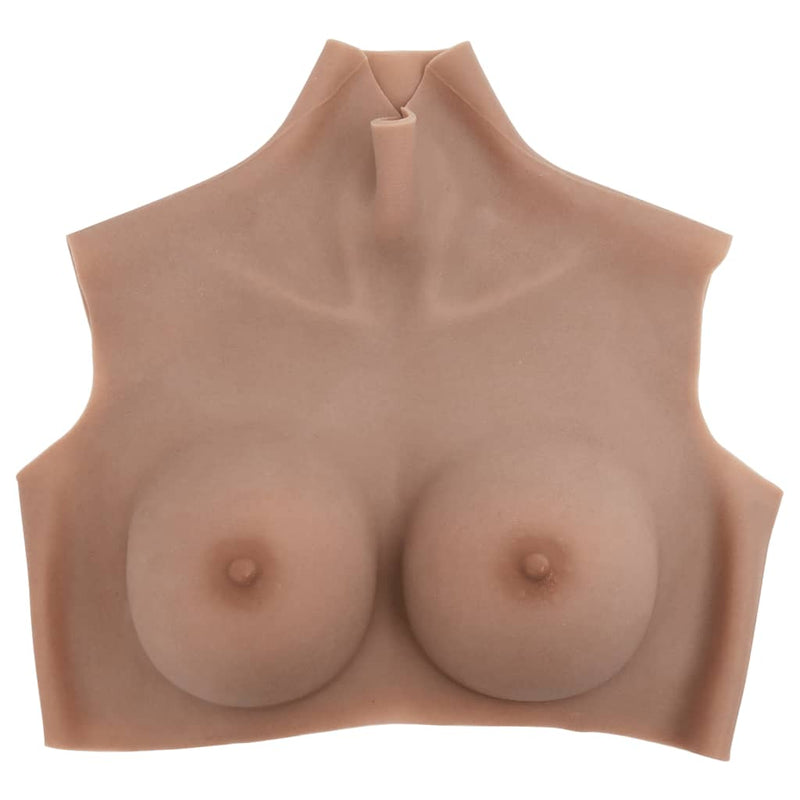 Afbeelding laden in galerijviewer, Vidaxl borstprothese c-cup silicone tan