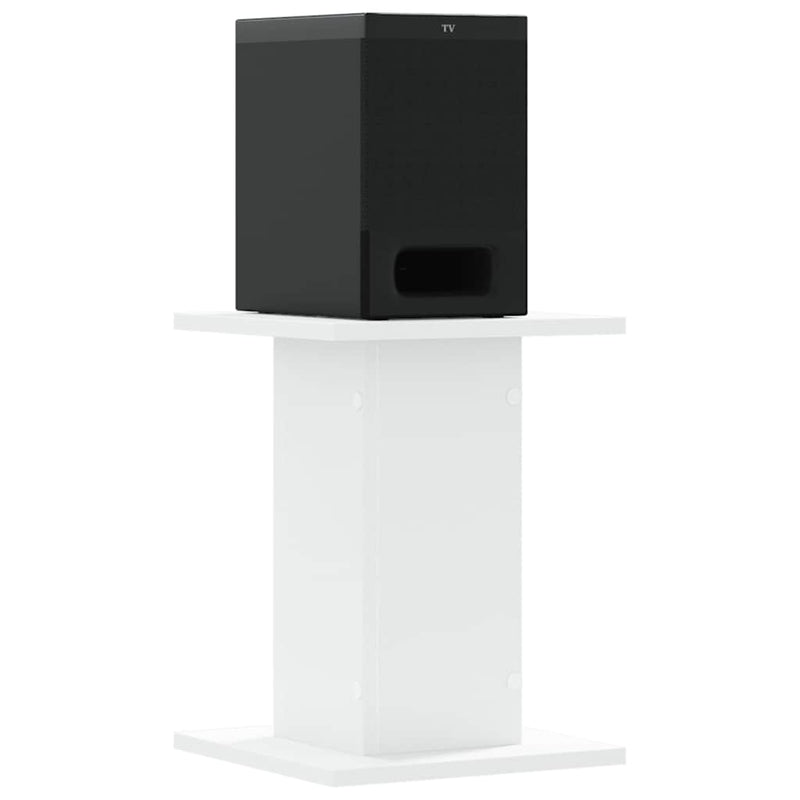 Afbeelding laden in galerijviewer, Vidaxl speakerstandaards 2 st 30x30x40 cm bewerkt hout wit