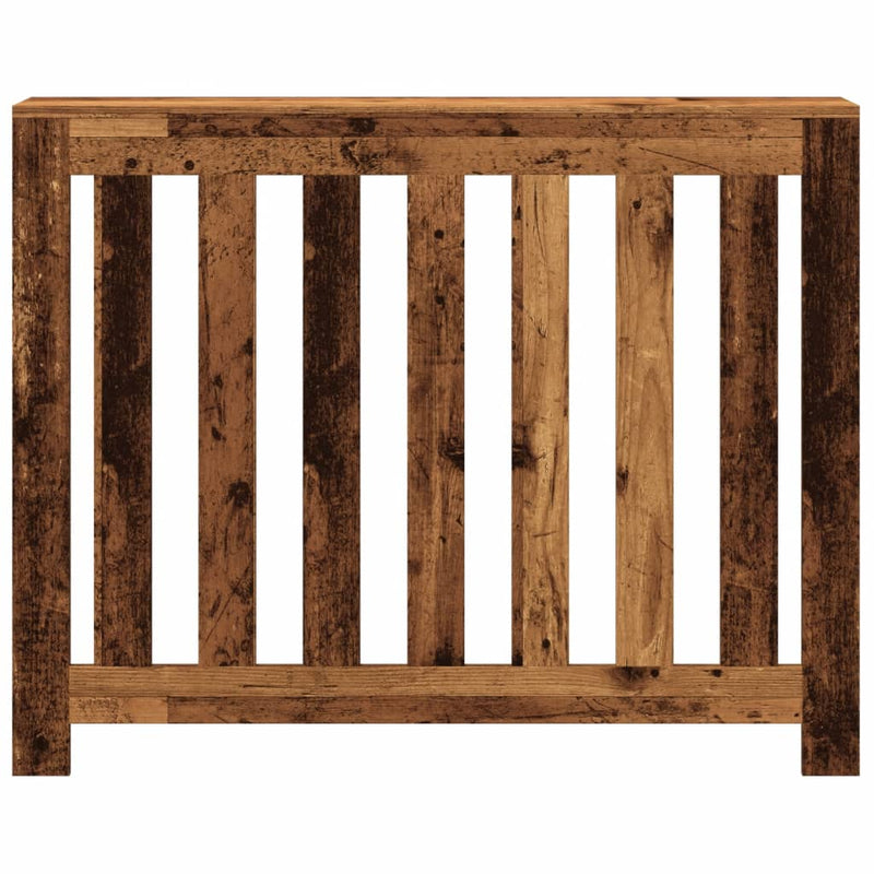 Afbeelding laden in galerijviewer, Vidaxl radiatorombouw 104x20x82 cm bewerkt hout oud hout