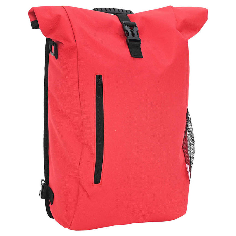 Afbeelding laden in galerijviewer, Vidaxl fietstas rood 31 x 13 x 58 cm polyester