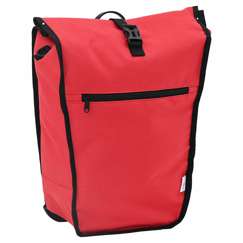 Afbeelding laden in galerijviewer, Vidaxl fietstas rood 34 x 16 x 59 cm polyester