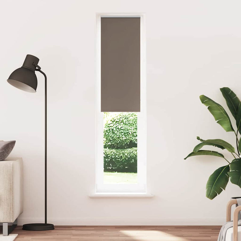 Afbeelding laden in galerijviewer, Vidaxl rolgordijn verduisterend koffie 40x210 cm stofbreedte 35,7 cm
