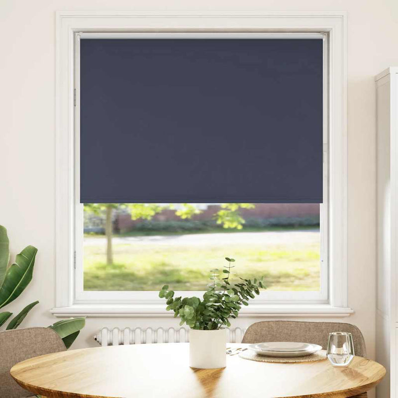 Afbeelding laden in galerijviewer, Vidaxl rolgordijn verduisterend 95x130cm stofbreedte 90,7 cm polyester