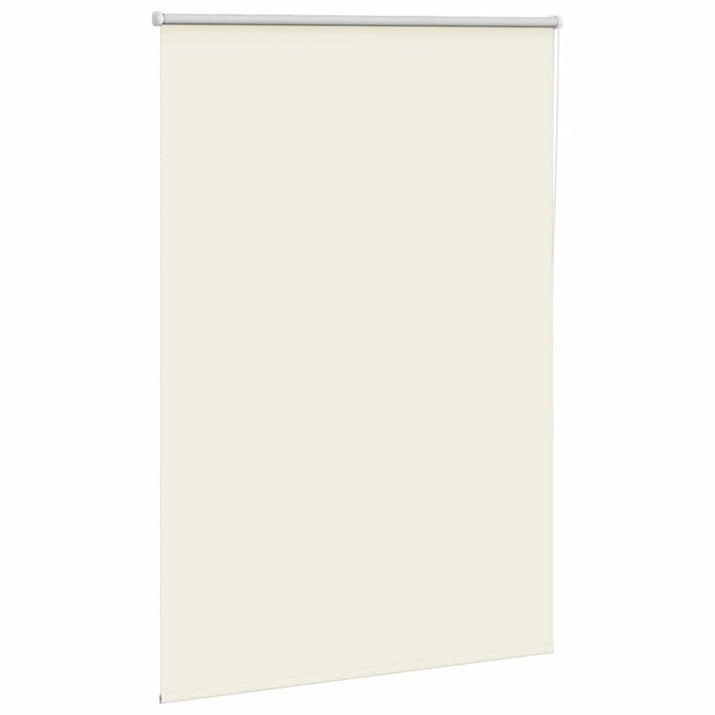 Afbeelding laden in galerijviewer, Vidaxl rolgordijn verduisterend gebroken wit 90x150 cm stofbreedte