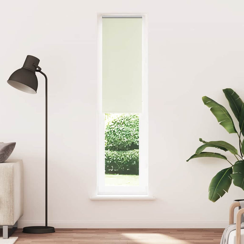 Afbeelding laden in galerijviewer, Vidaxl rolgordijn verduisterend 60x230 cm stofbreedte gebroken wit