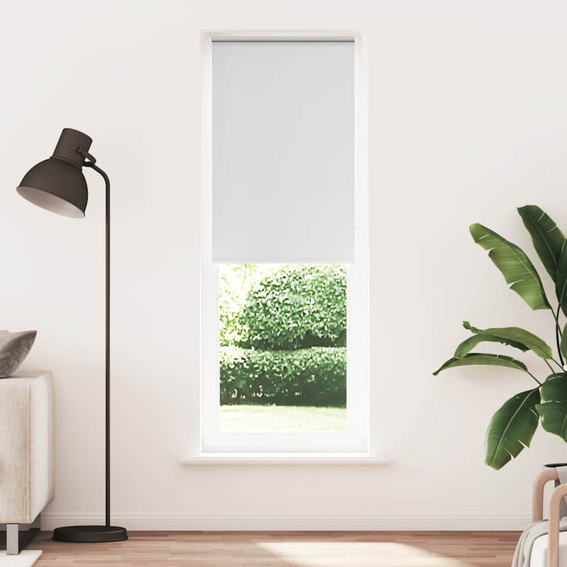 Afbeelding laden in galerijviewer, Vidaxl rolgordijn verduisterend 75x210cm stofbreedte 70,7 cm wit