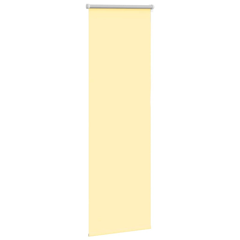 Afbeelding laden in galerijviewer, Vidaxl rolgordijn 60x150 cm verduisterend stofbreedte 55,7cm geel