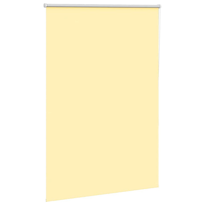 Afbeelding laden in galerijviewer, Vidaxl rolgordijn verduisterend 105x150 cm stofbreedte 100,7 cm geel