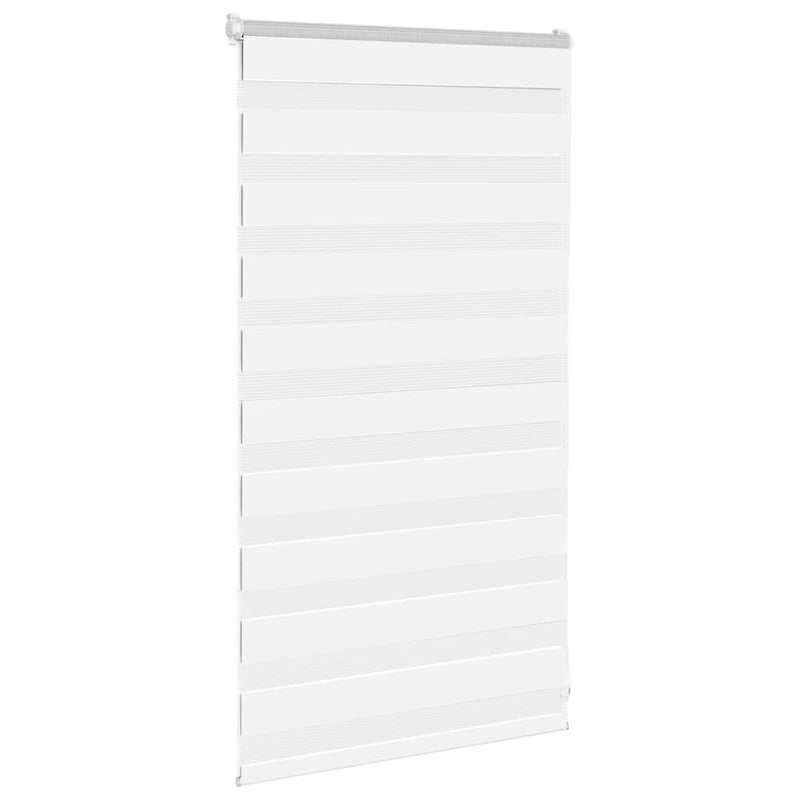 Afbeelding laden in galerijviewer, Vidaxl zebra blind 70x100 cm stofbreedte 65,9 cm polyester wit