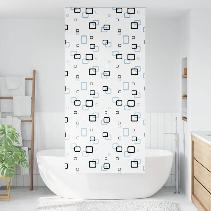 Afbeelding laden in galerijviewer, Vidaxl doucherolgordijn 100x240 cm stofbreedte 96 cm