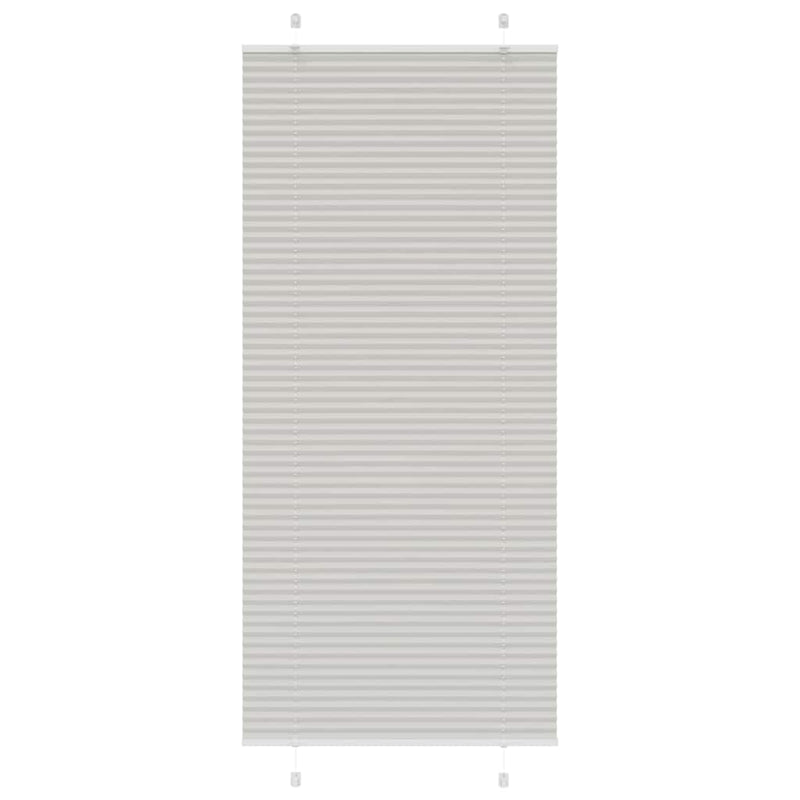 Afbeelding laden in galerijviewer, Vidaxl plissé rolgordijn 90x200 cm stofbreedte 89,4 cm polyester