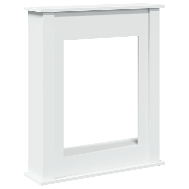 Afbeelding laden in galerijviewer, Vidaxl haardombouw 75x20x87,5 cm bewerkt hout wit