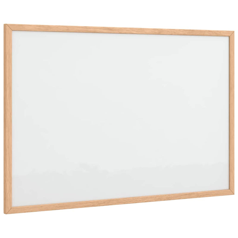 Afbeelding laden in galerijviewer, Vidaxl magnetisch whiteboard met massief grenenhouten frame 60x40 cm