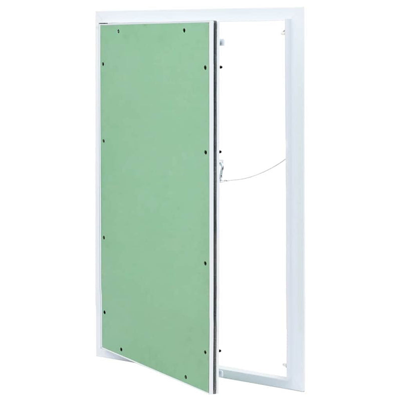 Afbeelding laden in galerijviewer, Vidaxl toegangs paneel groen en zilver 55 x 75 cm