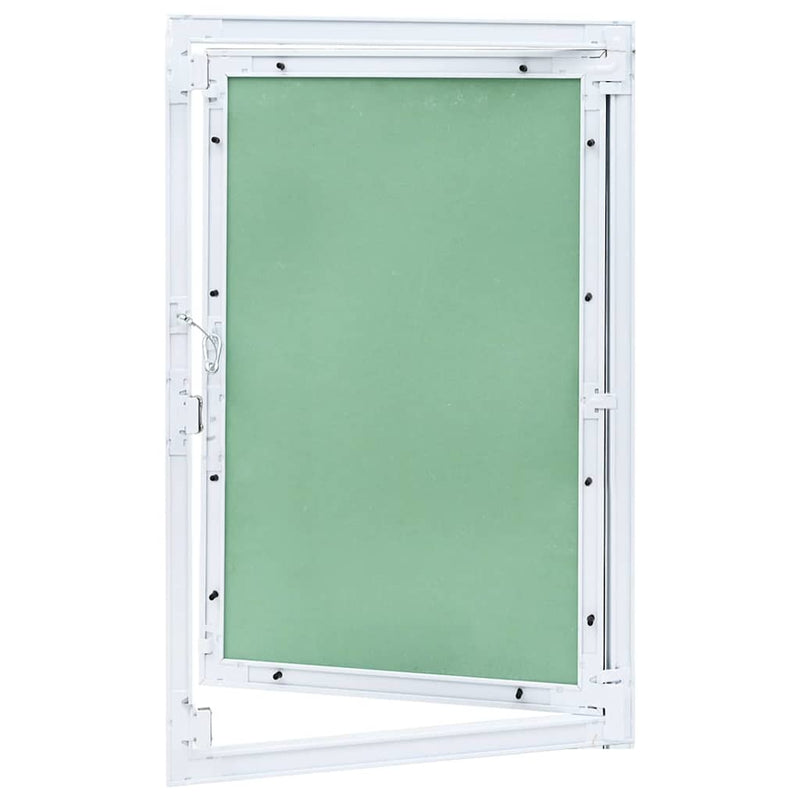 Afbeelding laden in galerijviewer, Vidaxl toegangs paneel groen en zilver 55 x 75 cm