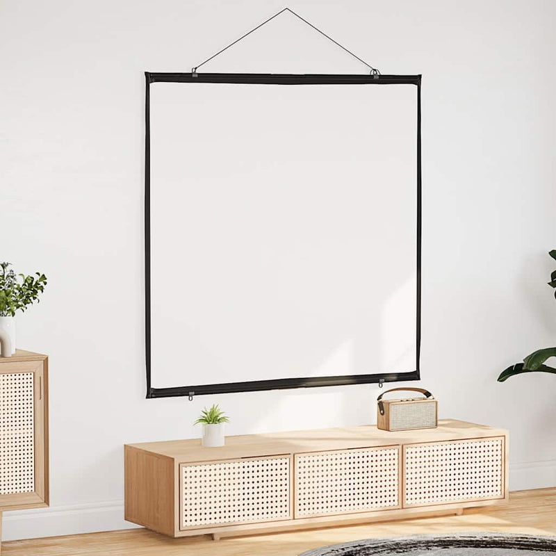 Afbeelding laden in galerijviewer, Vidaxl projectiescherm wandhangend 72 inch 1:1