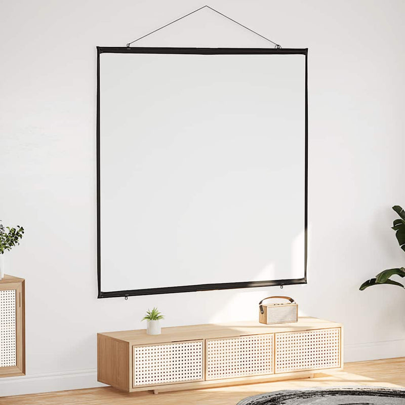 Afbeelding laden in galerijviewer, Vidaxl projectiescherm wandhangend 89 inch 1:1