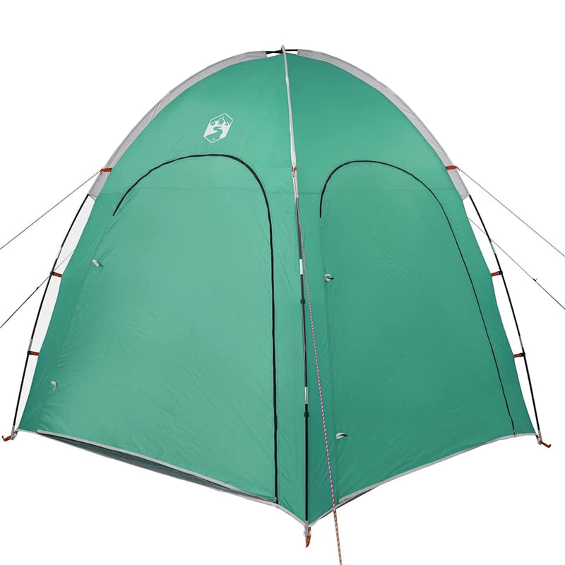 Afbeelding laden in galerijviewer, Vidaxl zwembad tent zeegroen 366 x 305 x 231 cm polyester en glasvezel