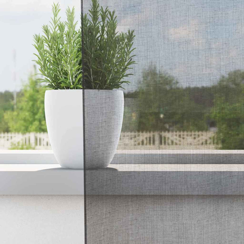 Afbeelding laden in galerijviewer, Vidaxl gordijnen voile met lussen 2 st 140x245 cm donkergrijs
