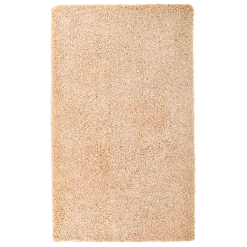 Afbeelding laden in galerijviewer, Vidaxl hoogpolig vloerkleed navarra 60x100 cm polyester beige
