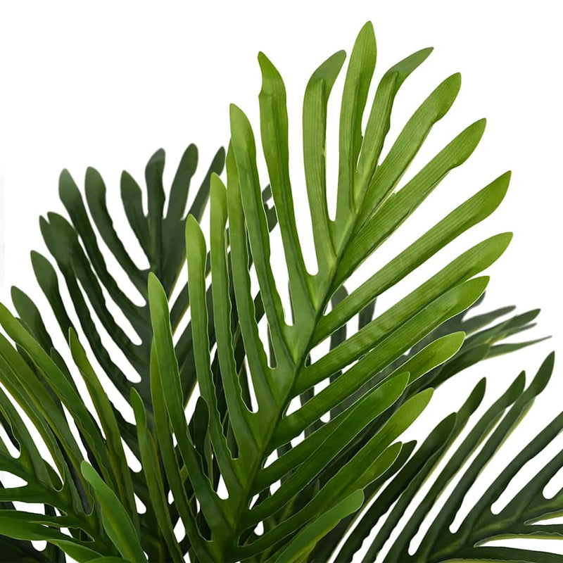 Afbeelding laden in galerijviewer, Vidaxl kunstpalmplant 9 blaadjes 70 cm groen